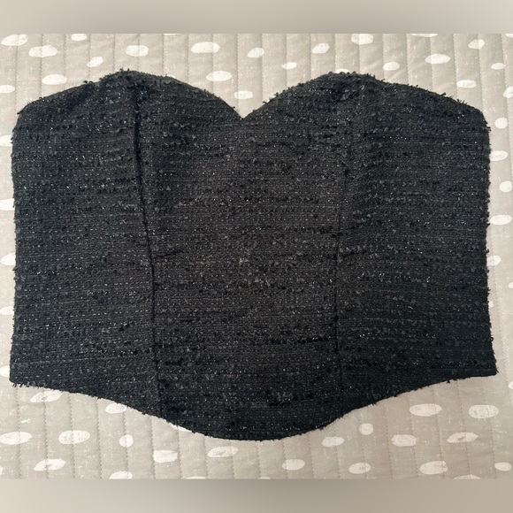 Tweed Sweetheart Neckline Corset
Tube Top - Picture 3 of 5